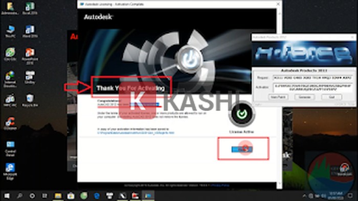 Kích hoạt AutoCAD 2014 thành công