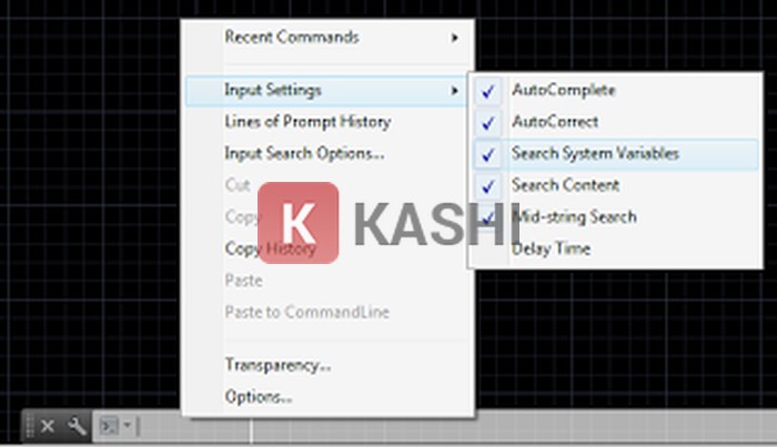 Dòng lệnh AutoCAD 2014