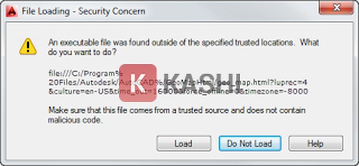 Secureload AutoCAD 2014