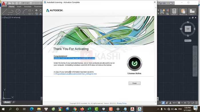 Ảnh kiểm tra kích hoạt