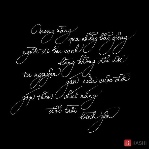 Font chữ viết tay cơ bản 2