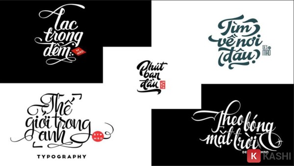 Font chữ viết tay cơ bản 1