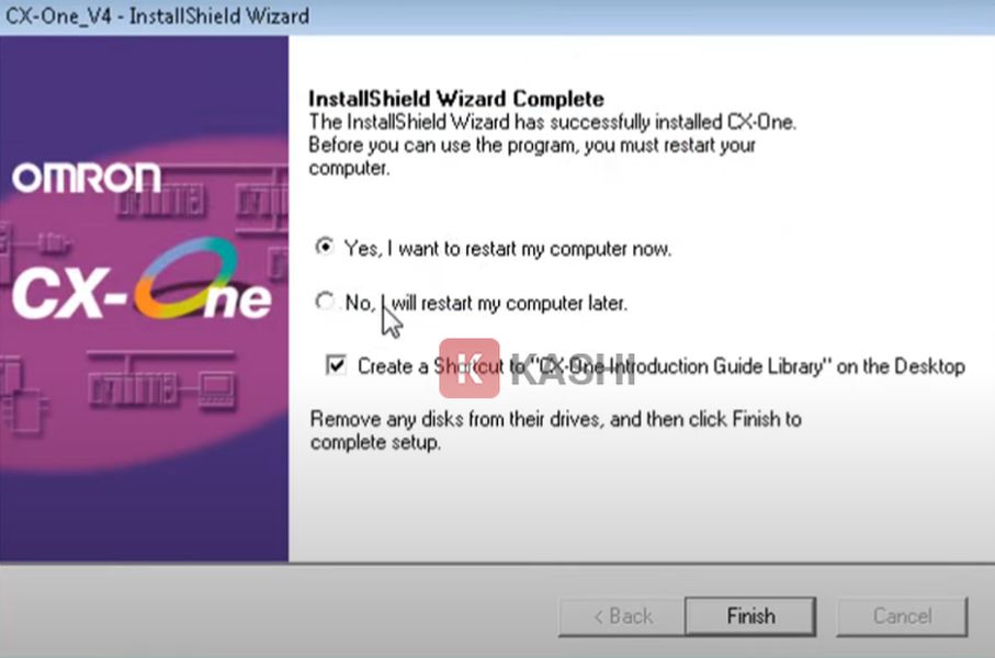 Hoàn tất cài đặt