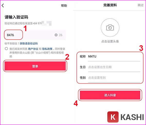 Hoàn tất đăng ký