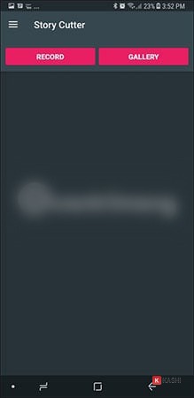 Chọn Record hoặc Gallery