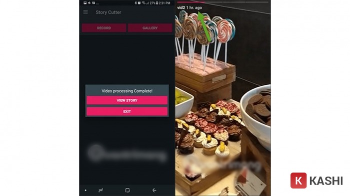 Đăng story dài trên Instagram
