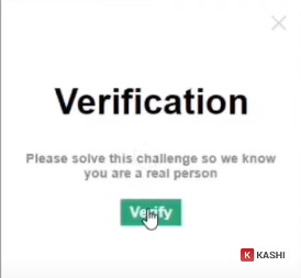 Nhấn Verify để xác minh yêu cầu hỗ trợ Roblox