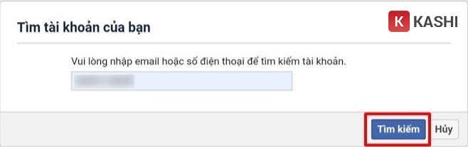 Tìm kiếm tài khoản