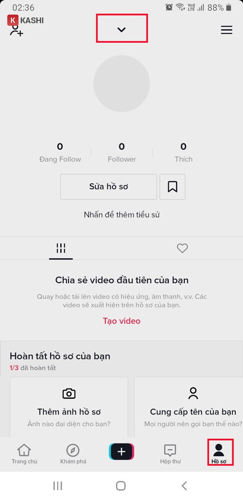 Minh họa cách khôi phục tài khoản bằng ID