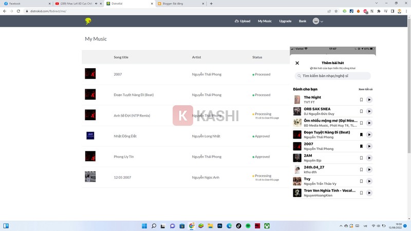 Tạo nhạc riêng trên Facebook