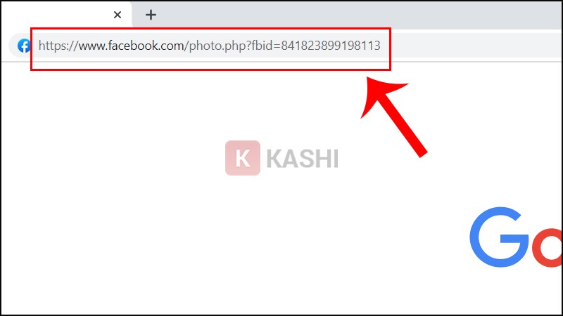 Dán ID ảnh vào đường dẫn