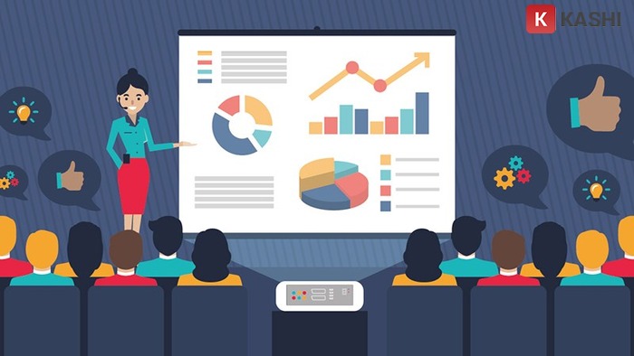 Giao diện trình chiếu PowerPoint