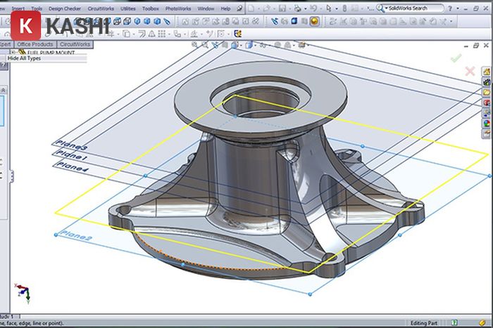 Tính năng CAD của CATIA