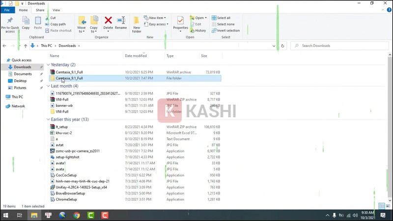 Mở thư mục cài đặt