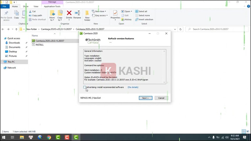 Bỏ chọn quảng cáo
