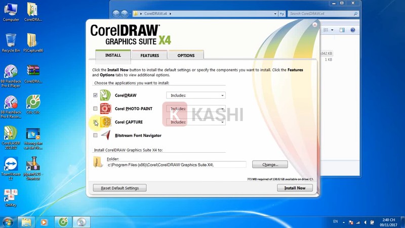 Tùy chọn cài đặt