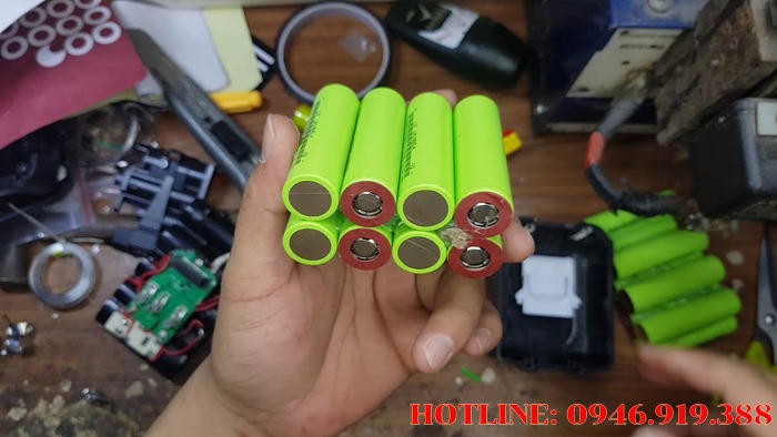 Các loại cell pin dùng đóng pin máy khoan