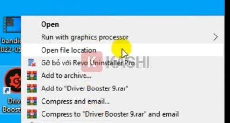 Dán file kích hoạt
