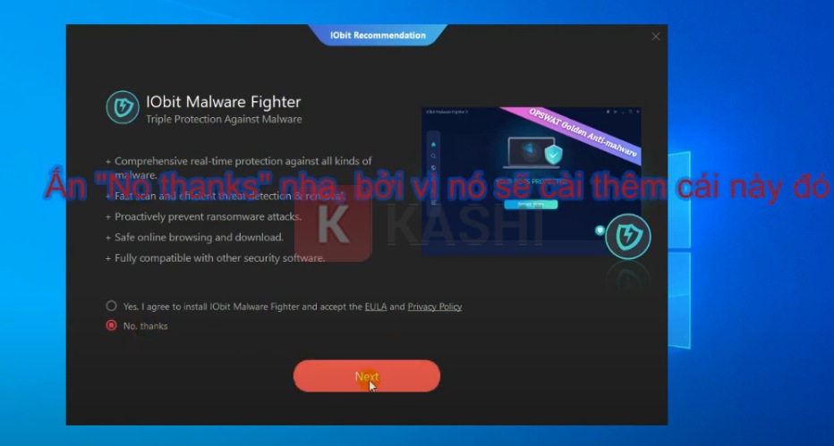 Tùy chọn cài đặt