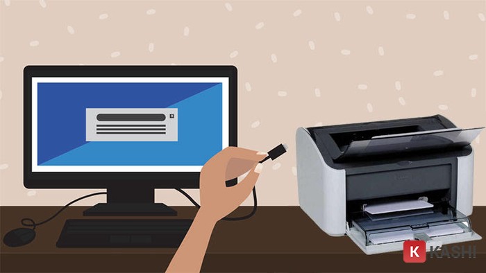 Giao diện cài đặt Driver Canon 2900