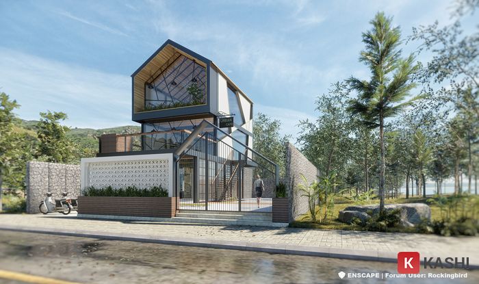 Giao diện Enscape trong Sketchup