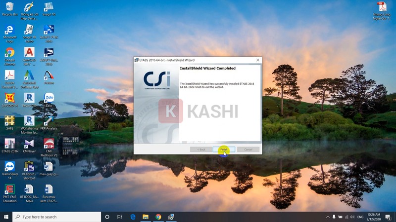 Hoàn tất cài đặt