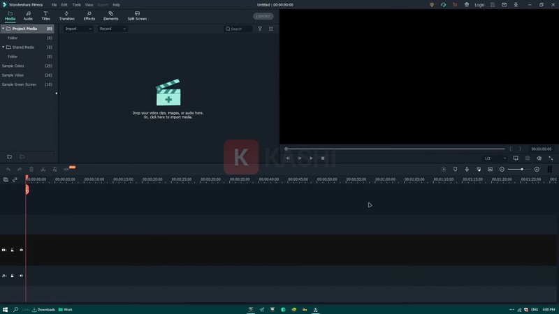 bắt đầu sử dụng phần mềm.