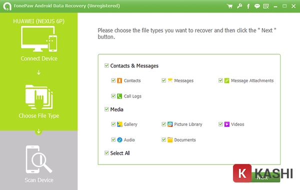 Tải ứng dụng FonePaw Android Data Recovery