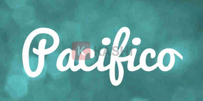 Font Pacifio