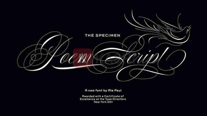 Font Poem Script