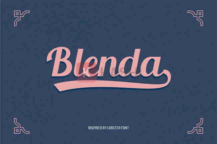 Font Blenda