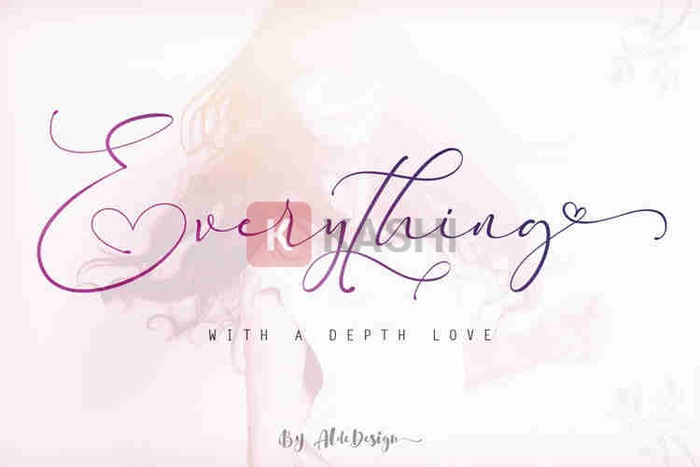 Font Everything Calligraphy