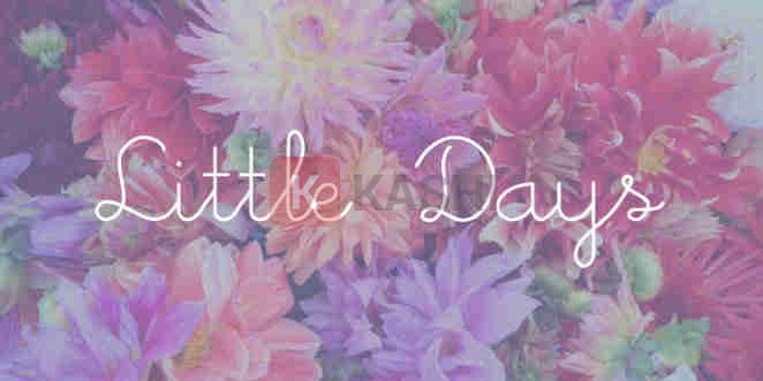 Font Little Days