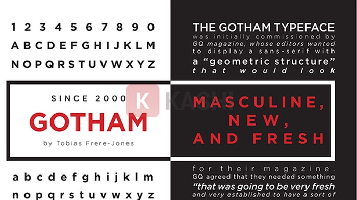 Font chữ Gotham