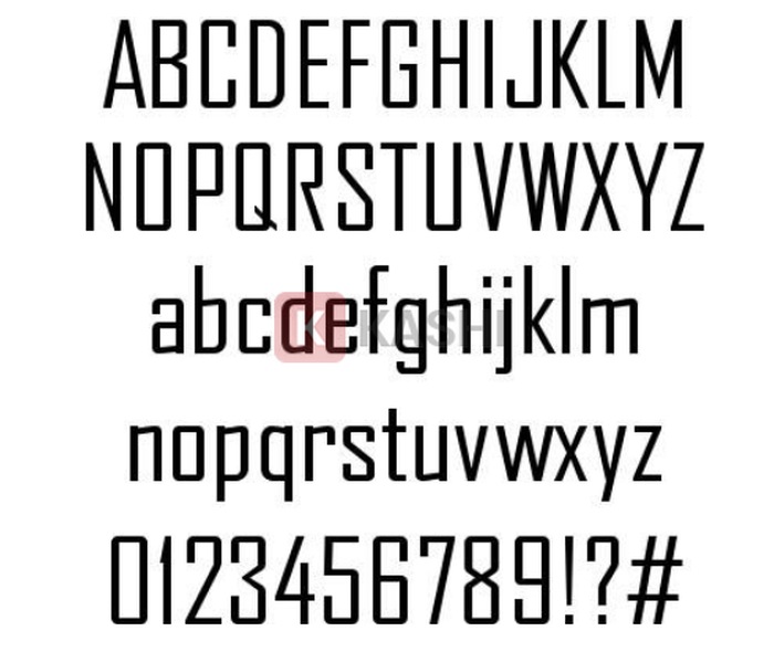 Font chữ Logo Agency FB 