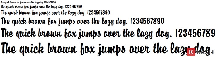 Mẫu chữ thư pháp tinh tế