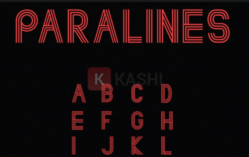 Font chữ Paralines