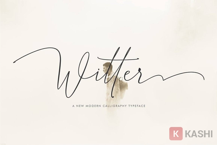 Font chữ viết tay Witter 4