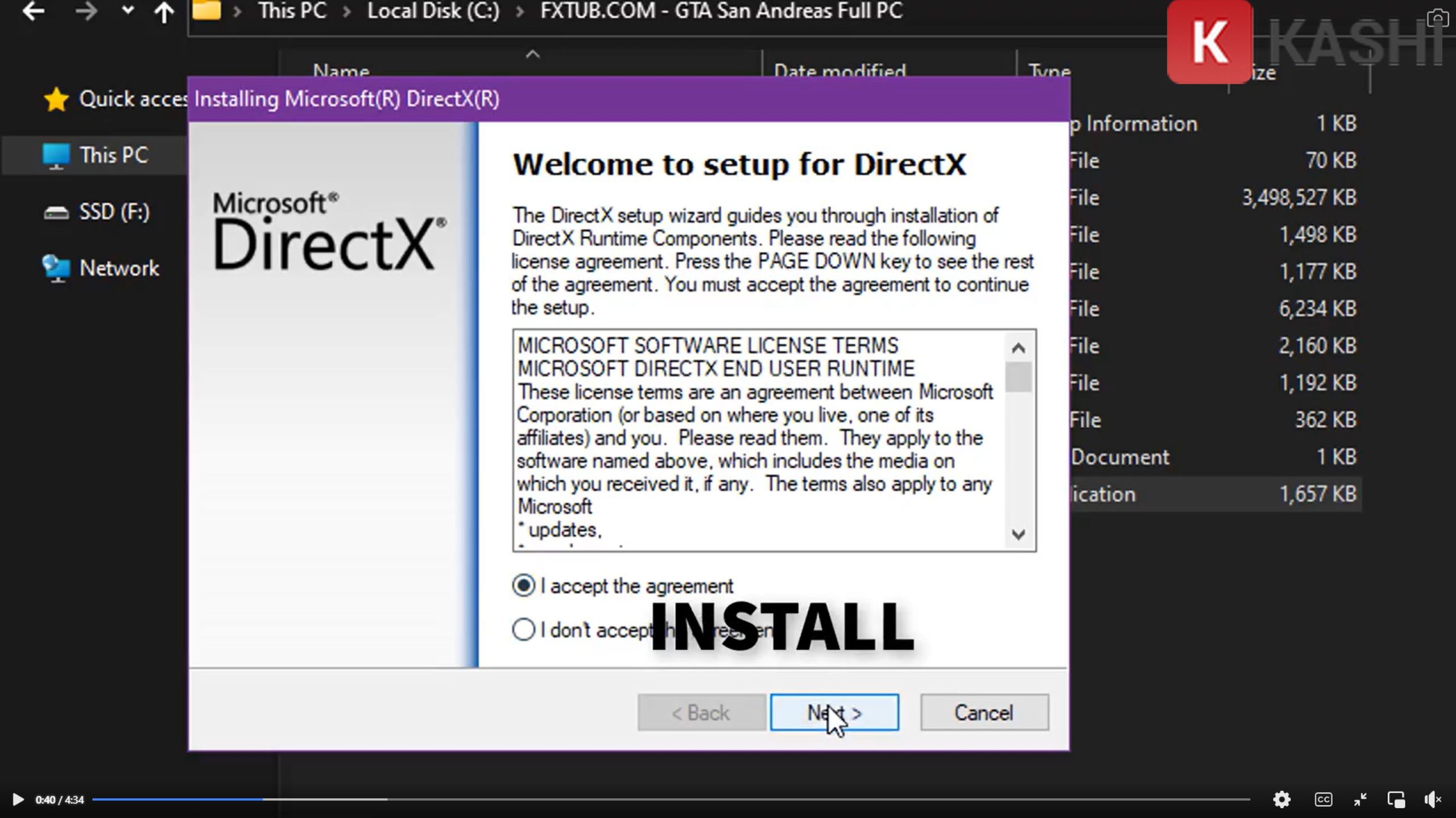 Cài đặt GTA San Andreas