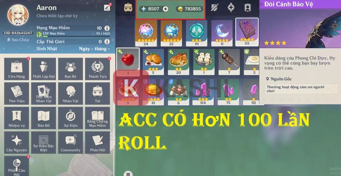 Acc Genshin Impact Reroll