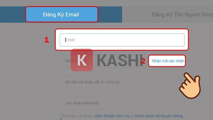 Đăng ký tài khoản Genshin Impact