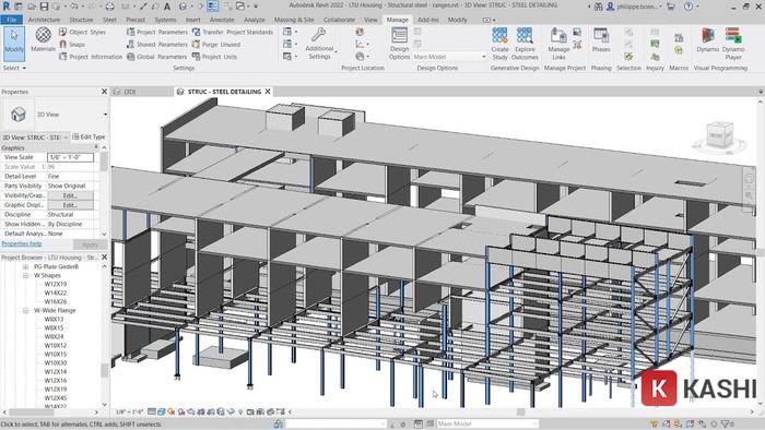 Giao diện Revit 2022