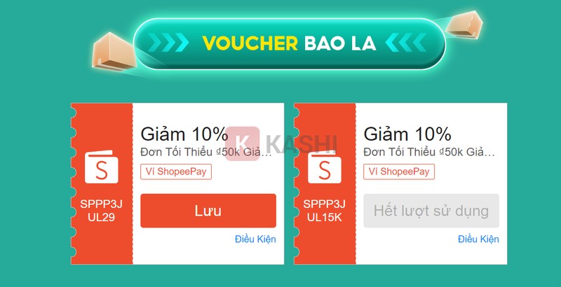 Săn mã giảm giá Shopee trên ứng dụng