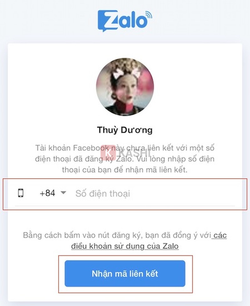 Nhập mã xác nhận