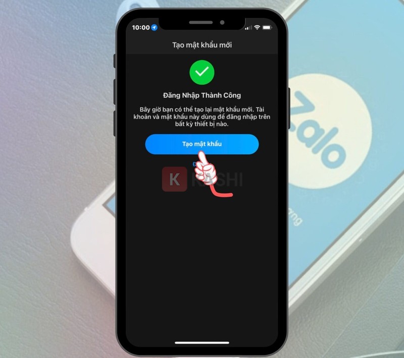Tạo mật khẩu mới