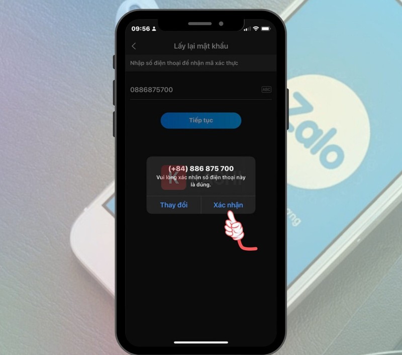 Xác thực số điện thoại