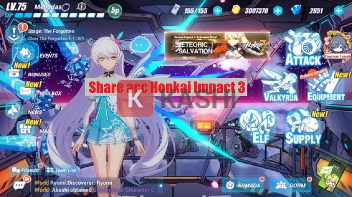 Acc Honkai Impact 3