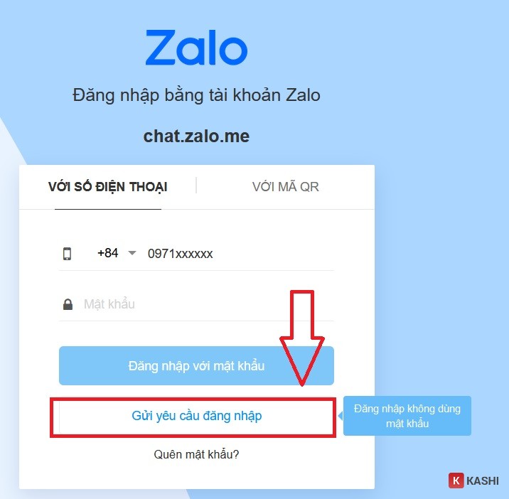 Đăng nhập Zalo trên máy tính