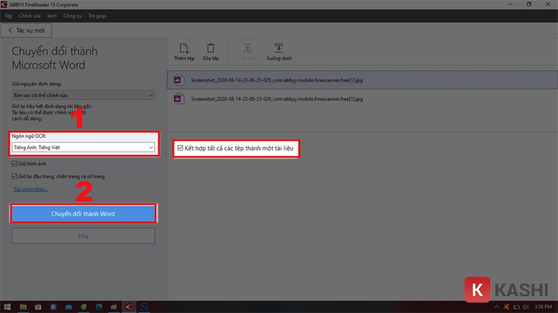 Chuyển đổi sang Word