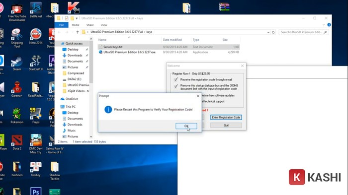 Click “OK” để kết thúc